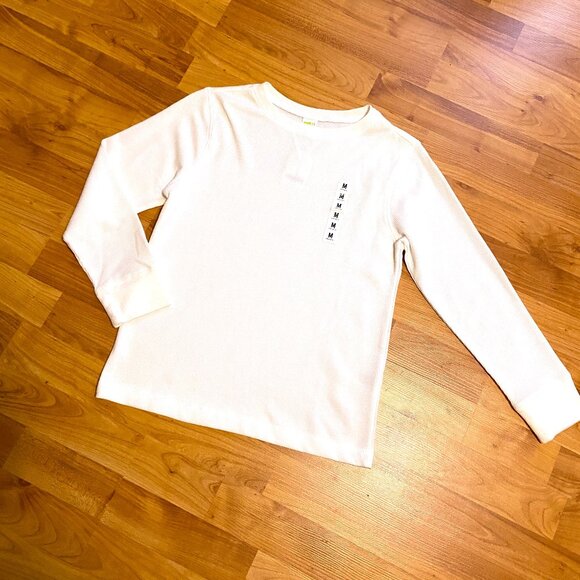 Crazy8 Kid's long sleeve waffle thermal top Size M - Picture 1 of 5